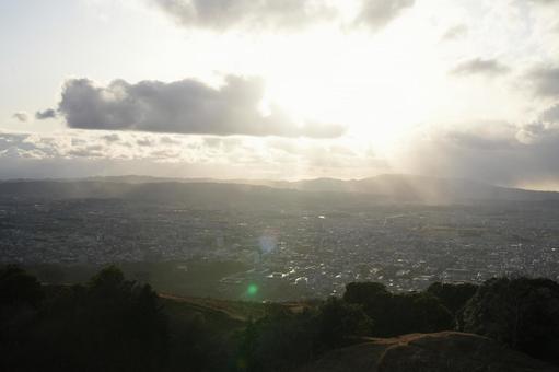 奈良県 若草山展望台から_003 奈良県 若草山展望台から_003の写真
