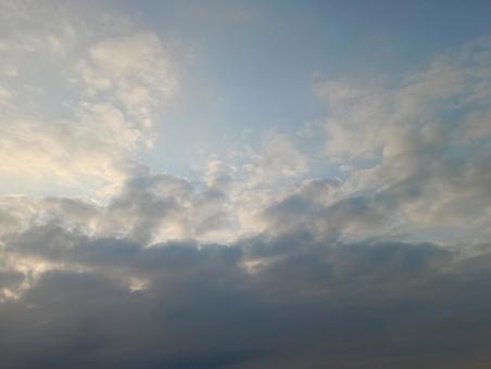 朝の空 朝の空の写真