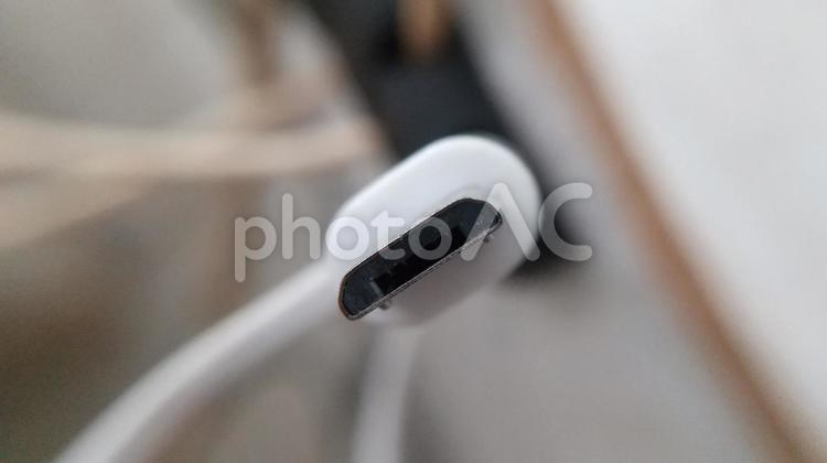 USB microBコネクタ usb,microb,コネクタの写真素材