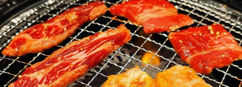 焼き肉のイメージ 焼き肉,肉,牛肉の写真素材
