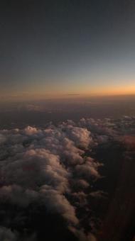 雲海　サンセット 雲海,空,晴れの写真素材