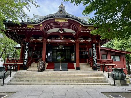 夏の待乳山聖天　本殿 待乳山聖天,浅草,神社の写真素材