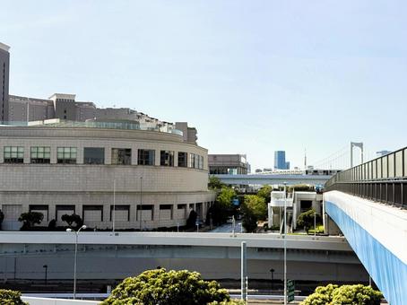 Spring 2025: Daytime view of Odaiba, Tokyo, JPG