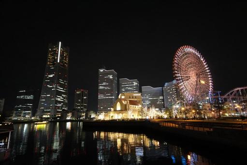 みなとみらいの夜 みなとみらいの夜の写真
