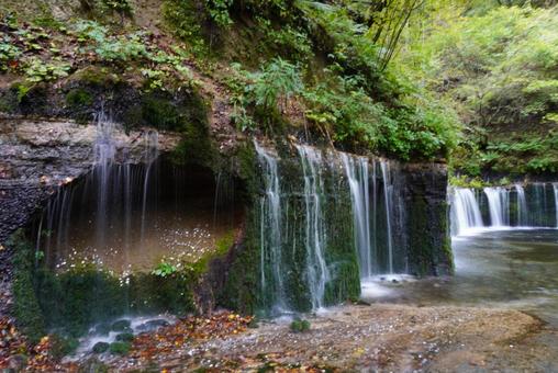 白糸の滝 白糸の滝 白糸の滝,滝,軽井沢の写真素材