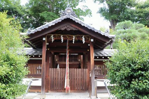 花園今宮神社 拝所 花園今宮神社 拝所の写真