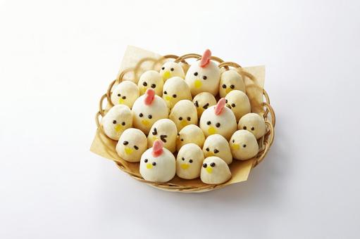 酉年 スイーツ(マシュマロ) 鶏 ひよこ 酉年 スイーツ(マシュマロ) 鶏 ひよこの写真
