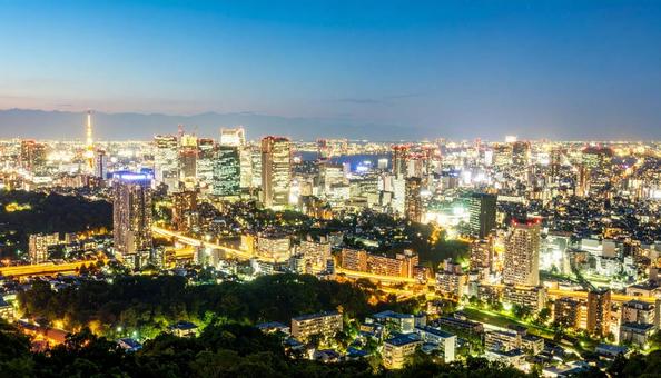 きらびやかな夜景 きらびやかな夜景の写真