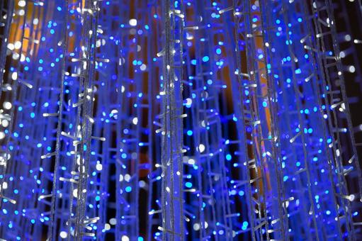 クリスマスのイルミネーション クリスマスのイルミネーション クリスマス,イルミネーション,ライトアップの写真素材