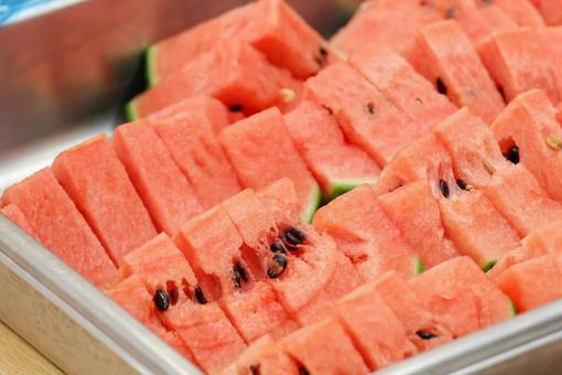 すいかの夏 すいか,スイカ,夏休みの写真素材