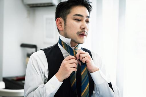ネクタイ ビジネスマン ネクタイ ビジネスマン ビジネスマン,男性,人物の写真素材