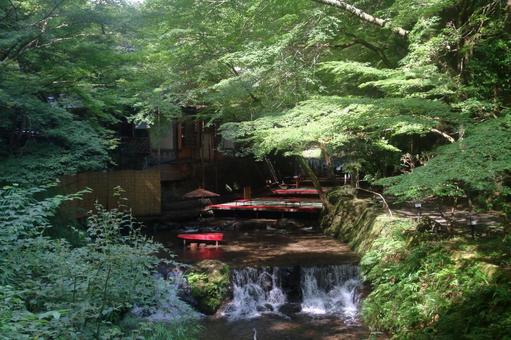 貴船の川床、京都府京都市 貴船の川床、京都府京都市の写真