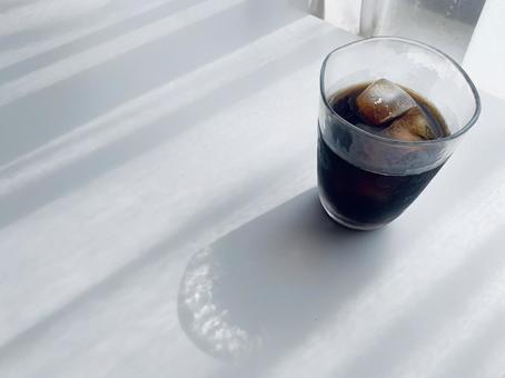 アイスコーヒー アイスコーヒー コーヒー,珈琲,アイスコーヒーの写真素材