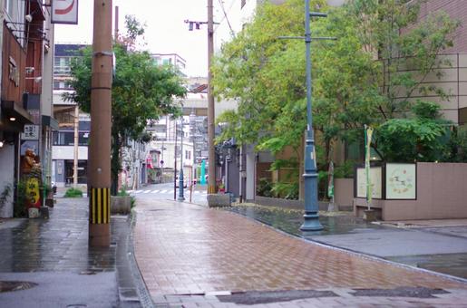 路地 路地,風景,入口の写真素材