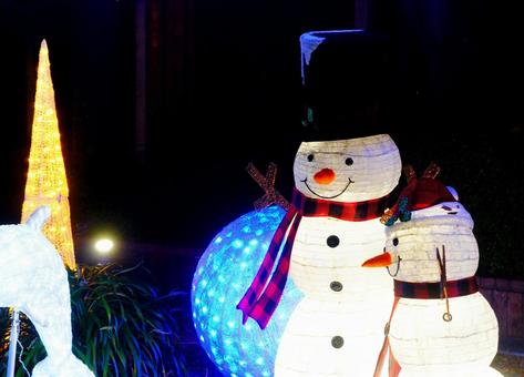 福岡タワー入口周辺のクリスマス飾り19 風景,日本,九州の写真素材