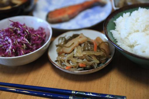 田舎ランチ 昼食,ランチ,ご飯の写真素材