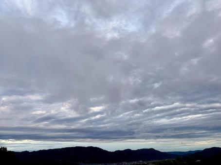 【空の写真】秋空 【空の写真】秋空 秋空,空,雲の写真素材