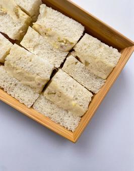 栗あんサンド お菓子,デザート,スイーツの写真素材