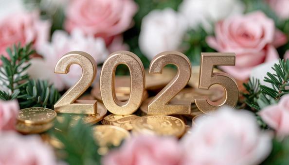 いろいろな2025  バラ色 成功 勝利の写真