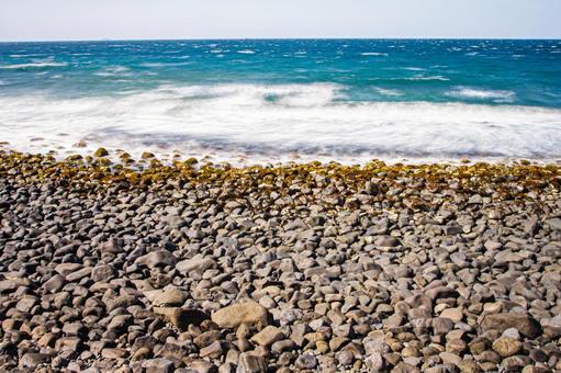 小石と海 小石と海 海,波,海岸の写真素材