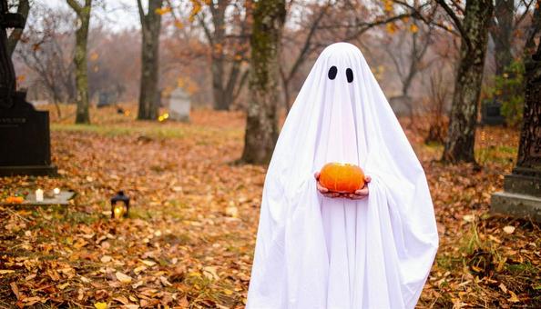 ハロウィンのおばけ ハロウィンのおばけの写真