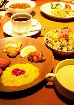 ホテルの朝食ビュッフェ 5 ホテルの朝食ビュッフェ 5の写真