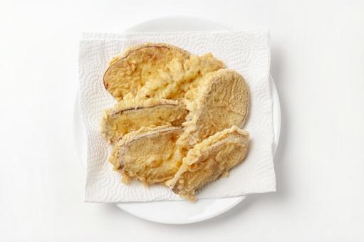 サツマイモの天ぷら さつまいもの天ぷら,サツマイモ,薩摩芋の写真素材