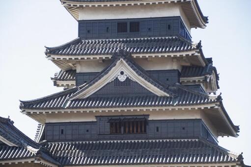 松本城 松本城,城,長野県の写真素材