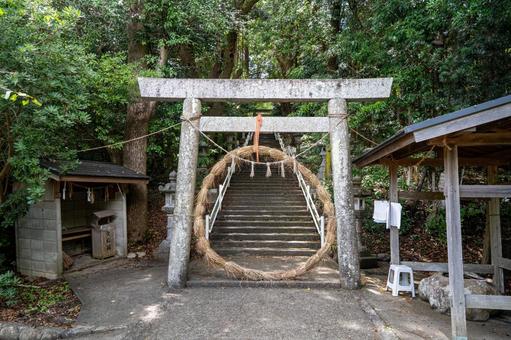 三重 志摩 神明神社 大鳥居 三重 志摩 神明神社 大鳥居の写真