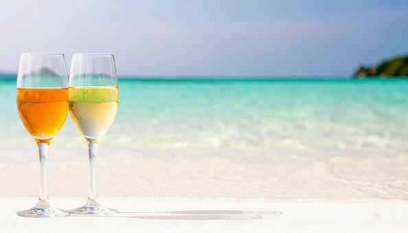 海で乾杯 海で乾杯の写真