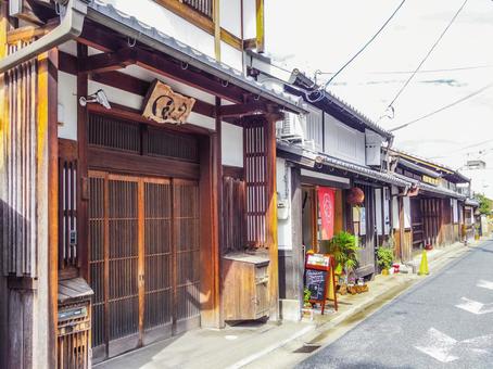 【奈良県】奈良市・ならまち ならまち,奈良町,街並みの写真素材