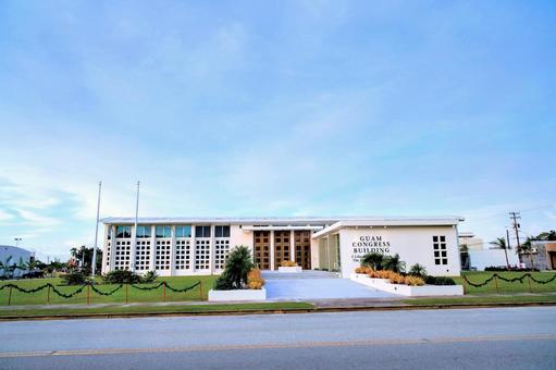 アメリカ・グアム議会ビル アメリカ・グアム議会ビル アメリカ,グアム,議会の写真素材
