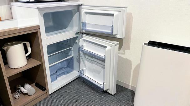 コンテナホテル客室設備 コンテナホテル,客室,内装の写真素材