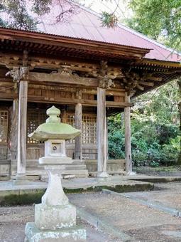 秋の飯山温泉・金剛寺＆秋色の木（厚木市） 秋,飯山温泉,厚木市の写真素材