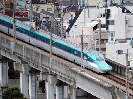 新幹線 新幹線,超特急,電車の写真素材