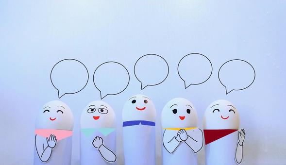 言葉を入れられる笑顔の人形のポーズ 人形,こけし,笑顔の写真素材