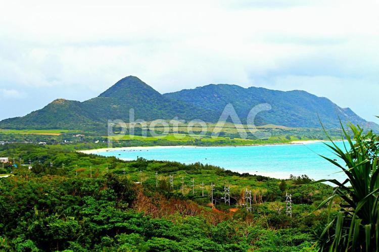 石垣島の玉取崎展望台からの景色5 沖縄県,石垣島,玉取崎展望台の写真素材