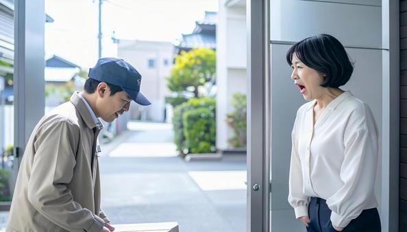 カスハライメージ:配達員 カスハライメージ:配達員の写真