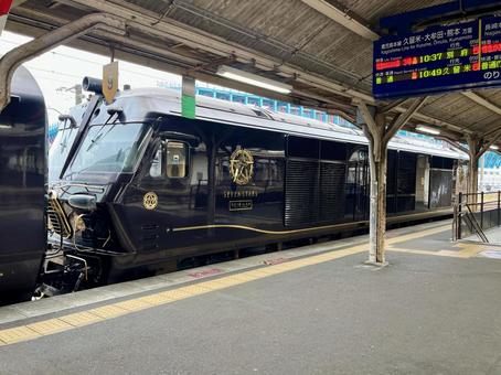 ななつ星 機関車 ななつ星,牽引,機関車の写真素材