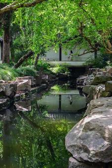 Photo, suzhou, lingering garden, world heritage, 