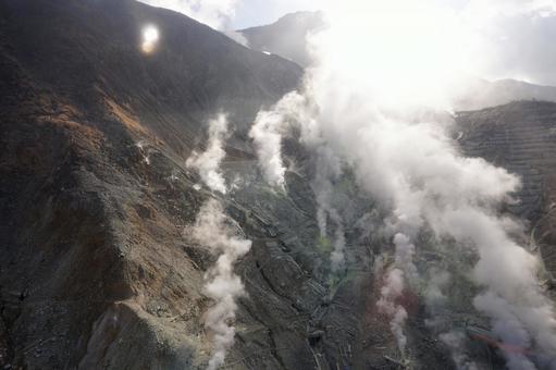 箱根大涌谷 箱根,大涌谷,観光地の写真素材