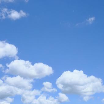 Photo, blue sky, summer, cloud, 