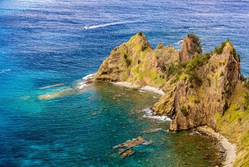 小笠原諸島・父島 長崎展望台から望む絶景 小笠原諸島・父島 長崎展望台から望む絶景 の写真