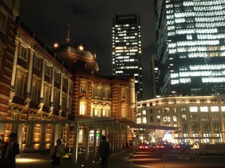 都会の夜景 都会の夜景の写真