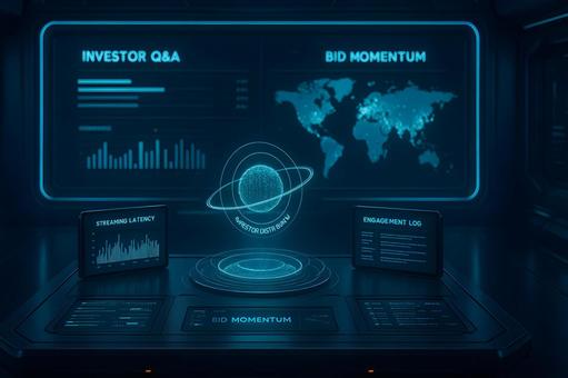 投資家指標パネルの写真