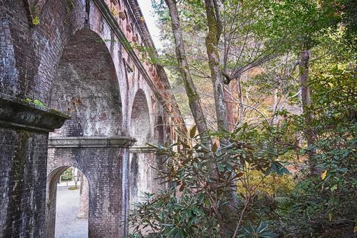 南禅寺の水路閣 南禅寺の水路閣 京都,東山,蹴上の写真素材