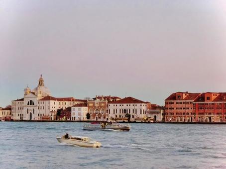 水の都ベネチアの景色 水の都ベネチアの景色の写真
