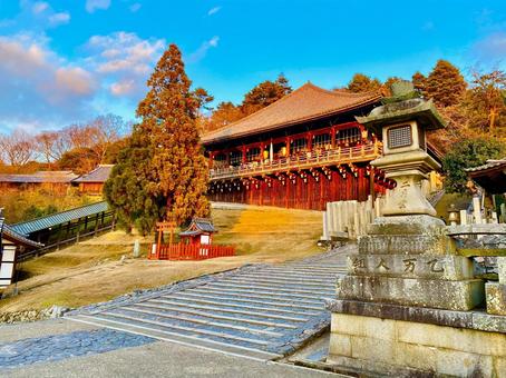 東大寺二月堂 東大寺二月堂 奈良,東大寺,境内の写真素材