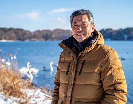 大人の旅・ミドル冬紀行・白鳥の湖の写真