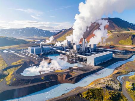 地熱発電 地熱発電の写真